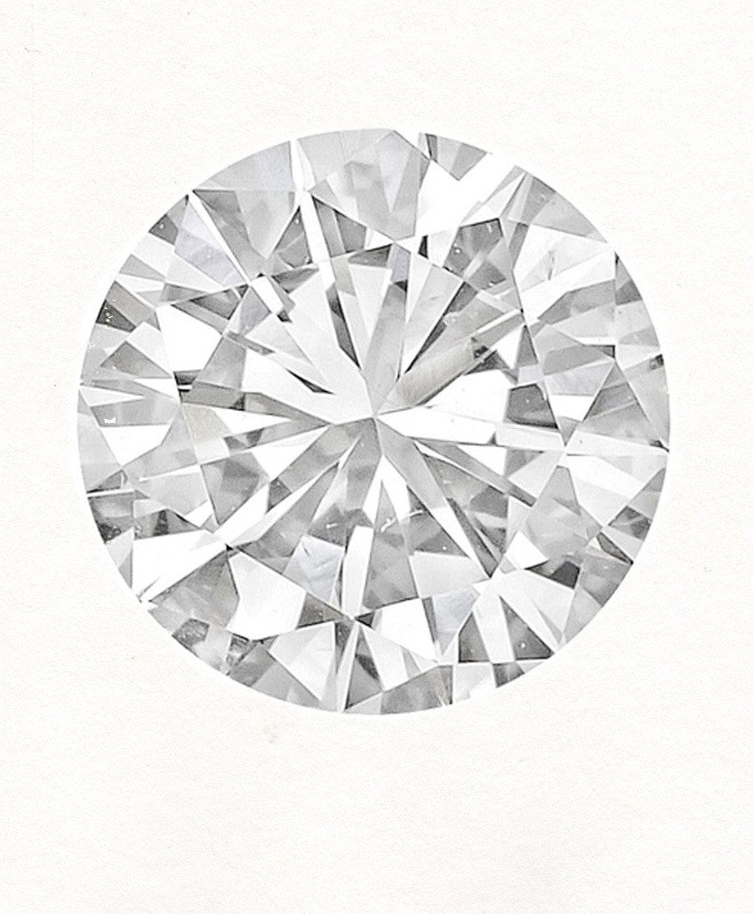 0.71 ct G SI2 Round Brilliant Cut Diamond