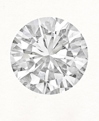 0.71 ct G SI2 Round Brilliant Cut Diamond